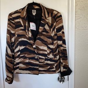 And Klein camo business jacket